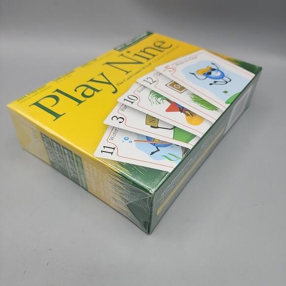 Play Nine The Card Game of Golf New in Box Sealed Great for Golfing Family Fun - Picture 7 of 10